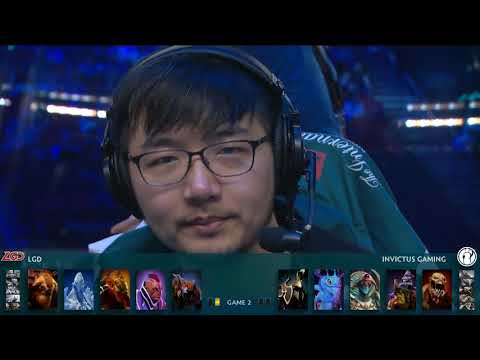 Invictus Gaming vs LGD Gaming Game 2 | DOTA 2 The International 7 (TI7) 2017 Low Bracket Round 4