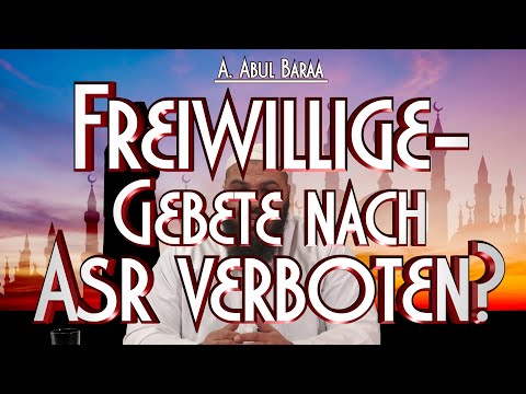 FREIWILLIGE-GEBETE NACH ASR VERBOTEN? mit Sh. A. Abul Baraa in Braunschweig