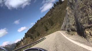 Ride through Jaufenpass