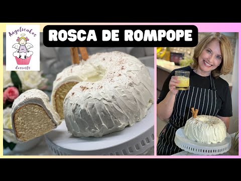 BUNDT DE ROMPOPE (PASTEL DE ROMPOPE) by ANGELICAKES.DESSERTS