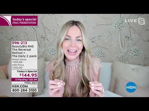 HSN | Beauty Report with Amy Morrison - Beauty BioScience 10th Anniversary 04.14.2021 - 11 PM