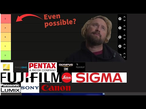 Ranking Every Camera Company (Tier List)