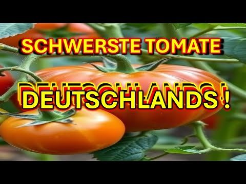 Schwerste Tomate 2025 Deutschlands!