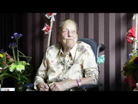 Mevrouw Bleeker-Brederode 100 jaar