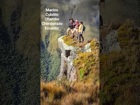 el.mas lindo macizo cubillin en chambo chimborazo ecuador