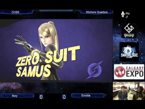 CCEE Smash 4 Singles - F$B | Ikey (Marth) Vs. Exodia (ZSS) - Top 16 Winners