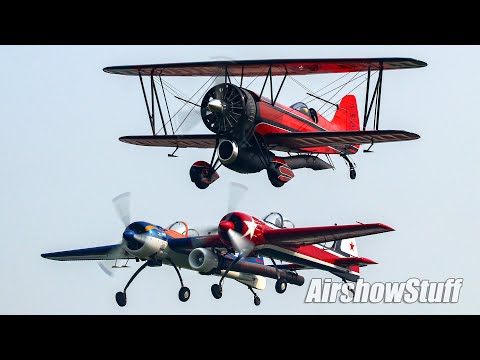 Jet Waco and Yak-110 Double Demo - EAA AIrVenture Oshkosh 2021
