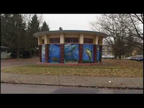 Verschönert: Graffitis an weiten VBH-Bauten - ELSTERWELLE