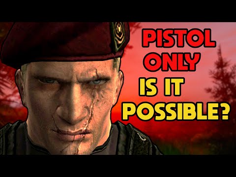 I finished Resident Evil 4 Pistol Only