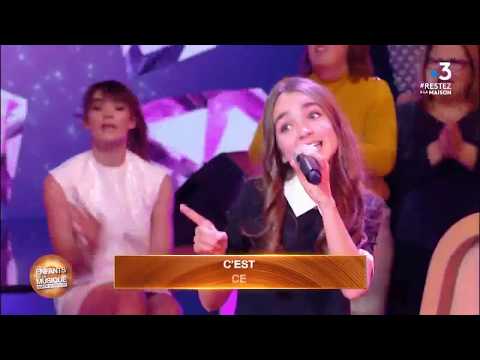 Angélina chante "Sacré Charlemagne" dans "Les Enfants de la Musique" - 20/03/2020