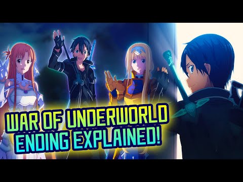 Sword Art Online Alicization EXPLAINED Special - War of Underworld Ending Scene | Gamerturk Reviews