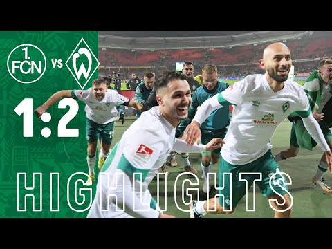 HIGHLIGHTS: 1.FC Nürnberg - Werder Bremen 1:2 | Last-Minute Doppelpack von Füllkrug & Bittencourt
