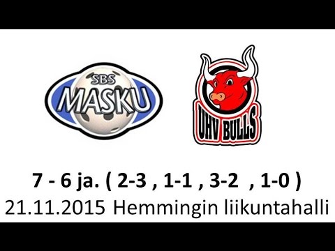 SBS MASKU - UHV BULLS 21.11.2015 MAALIT