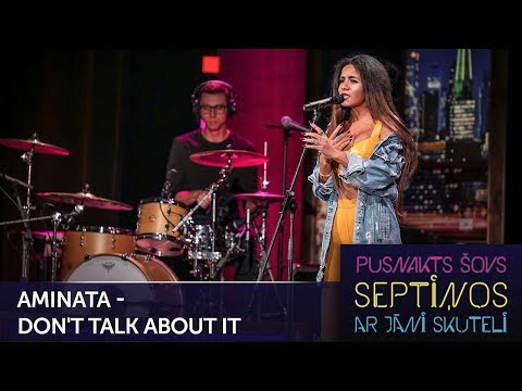 Aminata - Don't talk about it | Pusnakts šovs septiņos | S05E07