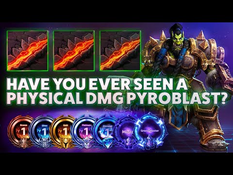 Thrall Sunder - HAVE YOU EVER SEEN A PHYSICAL DMG PYROBLAST? - HARDSTUCK BRONZE 5 ADVENTURES!