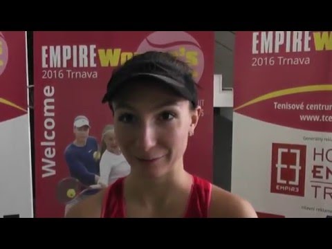 EMPIRE Women's Indoor 2016: QFinal, Luknárová (SVK) – Paulina Czarnik (POL) 6-4 6-0