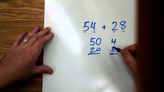 Expanded form/decomposing 2 digit addition