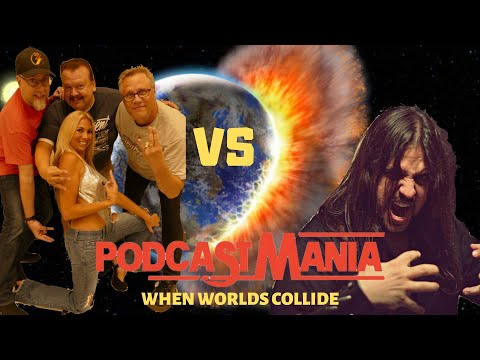 Ep. 332 PODCASTMANIA - When Worlds Collide Dr Fukk Joins Three Sides of the Coin