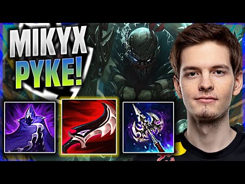 MIKYX TRIES SOME PYKE! - G2 Mikyx Plays Pyke SUPPORT vs Senna! | Season 11