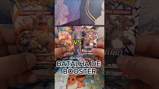Batalha de Booster Mega Evolução VS Raio Preto #pokemon #packbattle #pokemoncards #packopenning