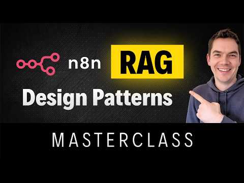 Über 800 Stunden Lernzeit für RAG + Agentic Design in 42 Minuten (n8n Masterclass)