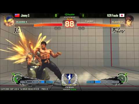 SSF4AE Jimmi S vs RZR Fuudo - CAPCOM-Cup Asia Taiwan Qualifiers