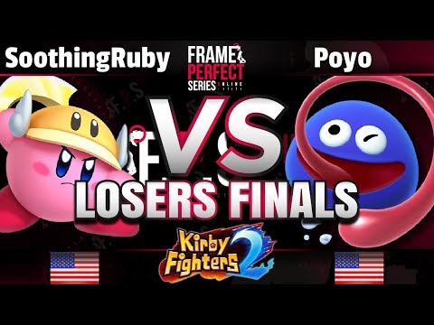 FPS3 Online - SoothingRuby (Cutter/Staff) vs. Poyo (Gooey) - Kirby Fighters 2 Losers Finals