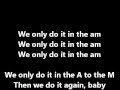 Far East Movement - Do it in the AM (Lyrics ...