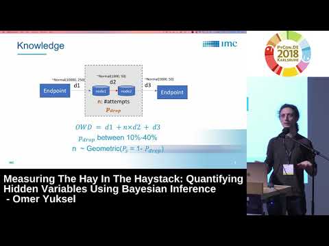 PyCon.DE 2018: Quantifying Hidden Variables Using Bayesian Inference - Omer Yuksel