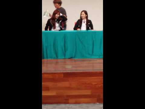 160717 Sonamo fansign fancam 4 Sumin Minjae posing