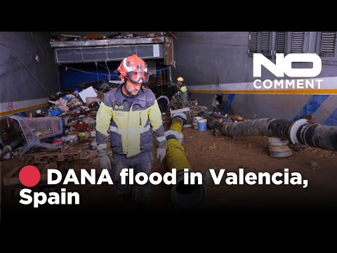 🔴 LIVE: DANA Flood Recovery Operations in Valencia, Spain | No Comment