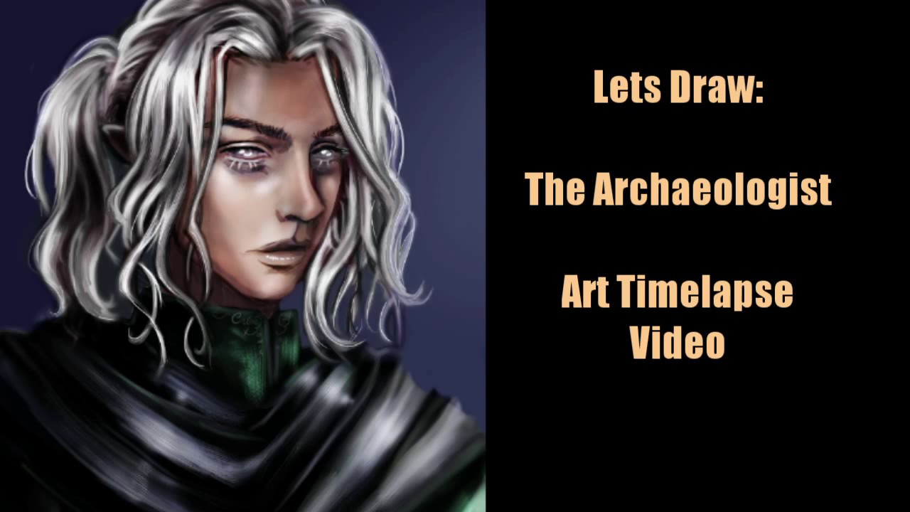 The Archaeologist  - Art timelapse