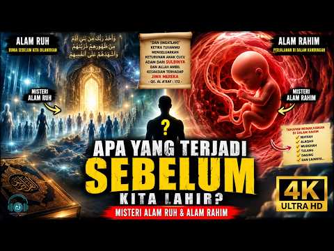 APA YANG TERJADI SEBELUM KITA LAHIR? Misteri Alam Ruh & Alam Rahim