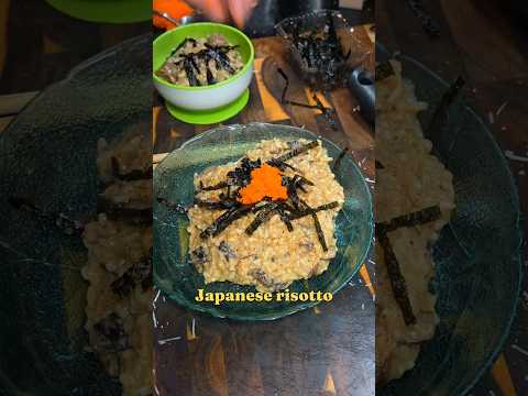 Japanese Rissoto Wins (even with a wet butt) #food #shorts