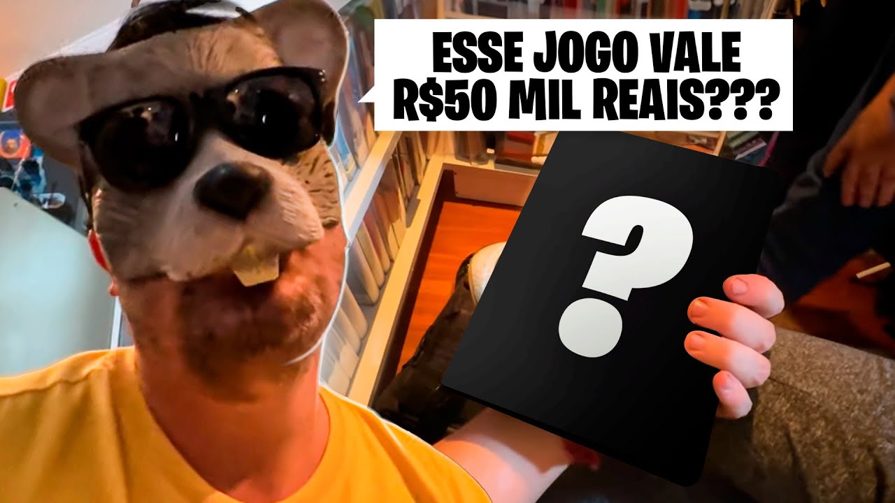 A COLEÇÃO SECRETA DO GILÃO: JOGOS E CONSOLES QUE EU NUNCA VI NA VIDA!