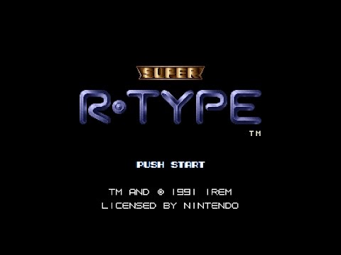Super R-Type (SNES 60Hz / US) - Attract Mode