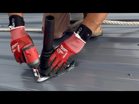 Step-by-Step Guide: Installing a Plumbing Vent on a Metal Roof