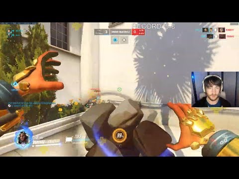 Overwatch Harbleu Best Tank Gameplay Ever With 52 Elims
