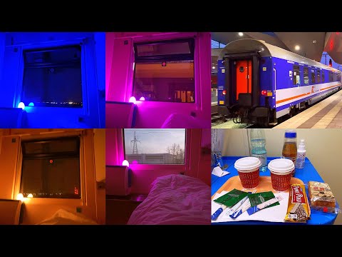 Riding Nightjet Sleeping Car Przemyśl - Berlin through the Polish Night