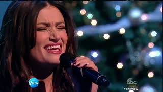 Idina Menzel Performs 'December Prayer' on The View