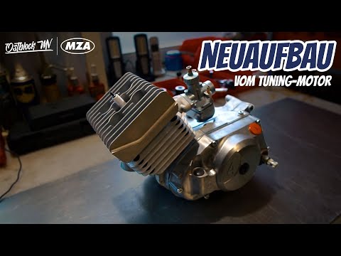OMV x MZA #4 | Simson TUNING-MOTOR fürs Projekt Moped | Zweitaktkombinat 24 | Folge 4