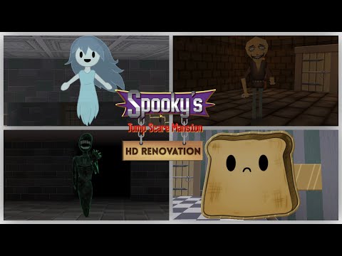 Spooky's Jump Scare Mansion: HD Renovation - Full Game - No Deaths - 2K (No Commentary)