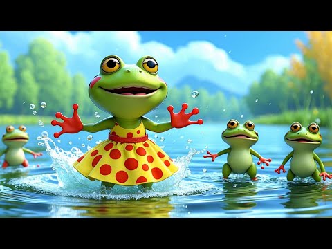 Broscuța Carolina 🐸 - Oac Oac Oac! Distracție lângă lac | Cântec Animat pentru Copii