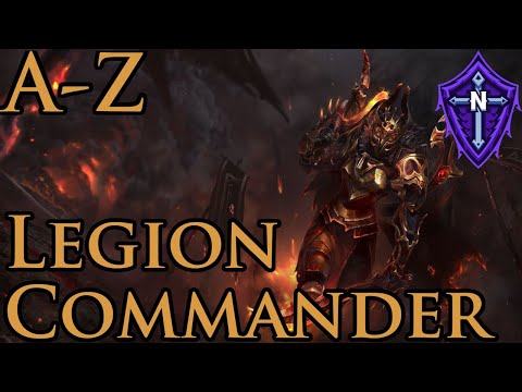 Dota 2 - A-Z ALL HERO Challenge - Legion Commander [Full Game]