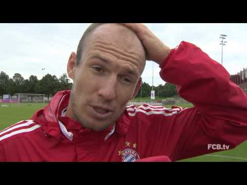 Die FCB.tv News mit Arjen Robben
