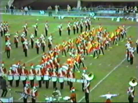 UMass Minuteman Marching Band Let's Groove 1982