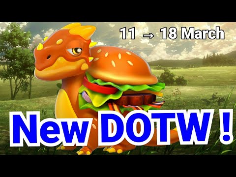 NEW DOTW | Burger Dragon | Breeding Guide | Dragon Mania Legends | Dml