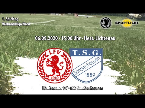 Verbandsliga: Lichtenauer FV - TSG Sandershausen Komplettes Spiel