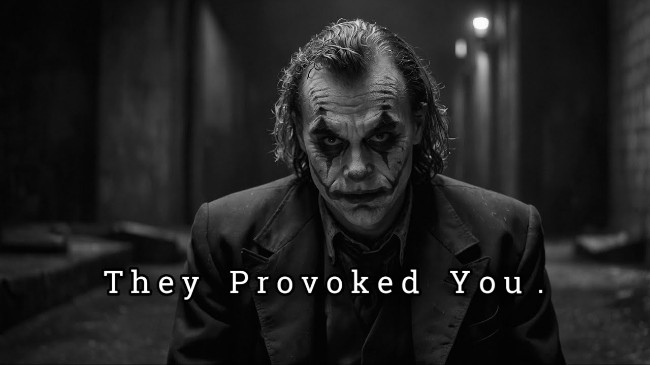 They Provoked You, but Your Lack of Reaction is Their Biggest Regret