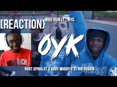 TheKidG Reacts To NdotSpinalot x Baby Muddy x Dj Bin Buggin - OYK (WhoRunItNYC Performance)